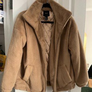 Forever 21 Faux Fur Coat